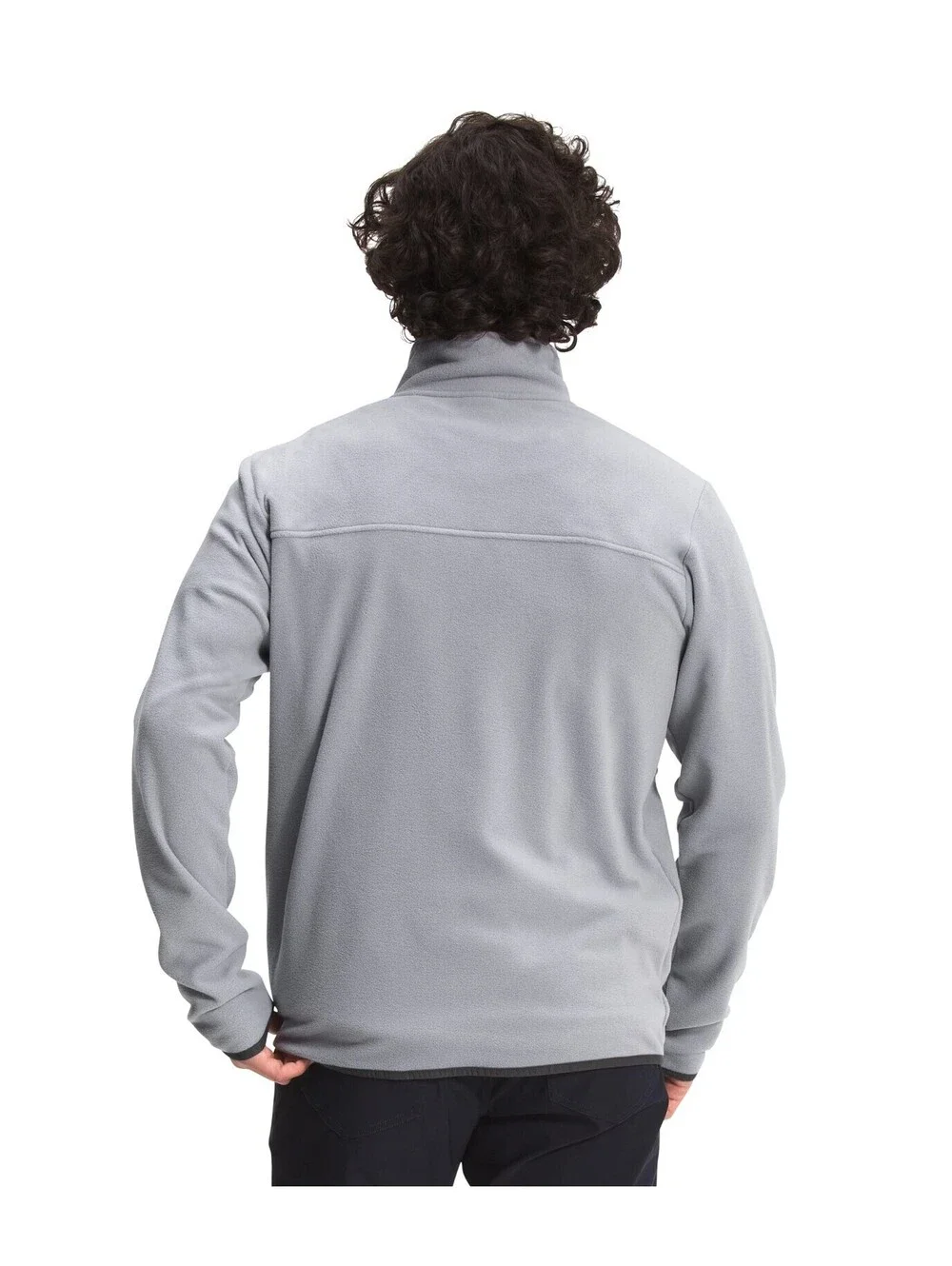 The North Face Men's TKA Glacier Full Zip Jacket, Mid Grey, Medium (MSRP $89)